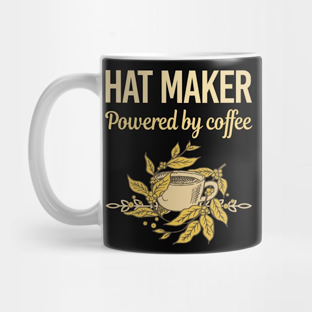 Powered By Coffee Hat Maker by Hanh Tay
